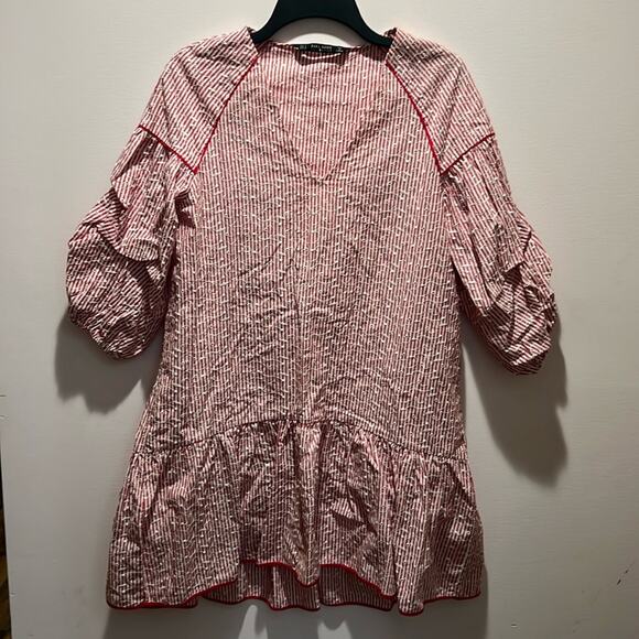 Zara Red and White Top Small NWOT - Picture 1 of 3